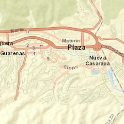 Guarenas Street Map