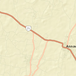 Annavasal Street Map