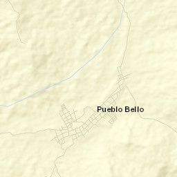 Pueblo Bello Street Map