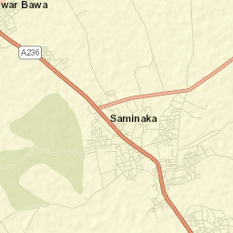 Saminaka Street Map