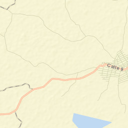 Campo de la Cruz Street Map