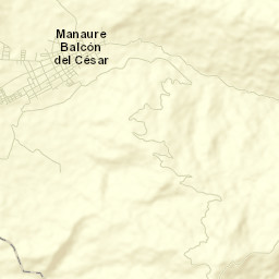 Manaure Balcón del Cesar Street Map