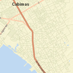 Cabimas Street Map