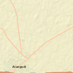 Alangudi Street Map