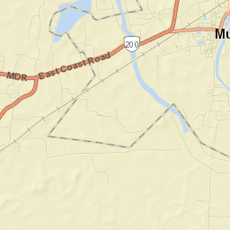 Muttupet Street Map
