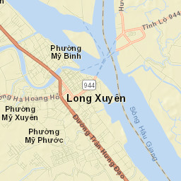 Long Xuyên Street Map