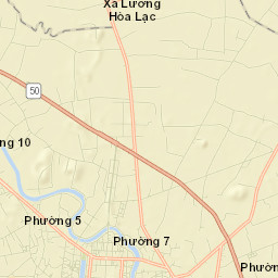 Mỹ Tho Street Map