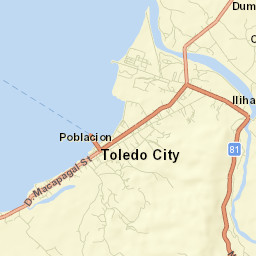 Toledo Street Map
