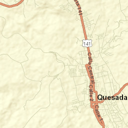 Quesada Street Map