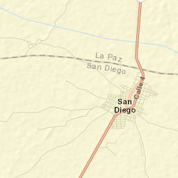 San Diego Street Map