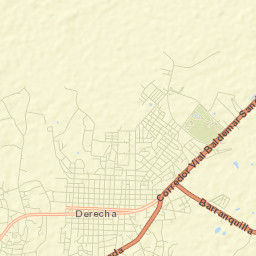 La Villa del Rosario Street Map