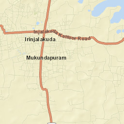 Irinjalakuda Street Map