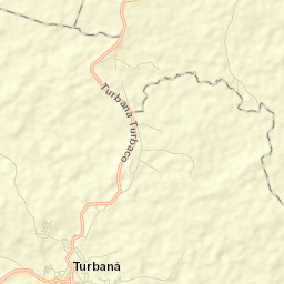 Turbaná Street Map