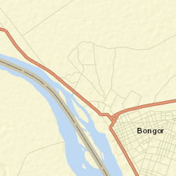 Bongor Street Map