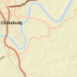 Kizhake Chalakudi Street Map
