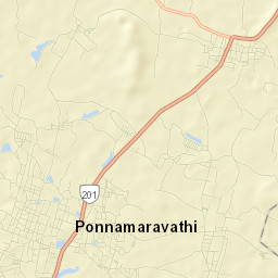 Ponnamaravati Street Map