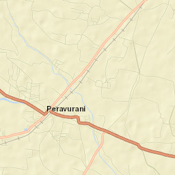 Peravurani Street Map