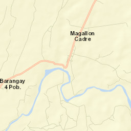 Magallon Cadre Street Map