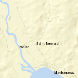 Saint Bernard Street Map