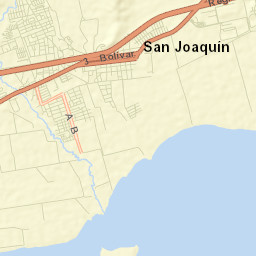 San Joaquín Street Map