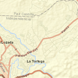 Santa Teresa del Tuy Street Map