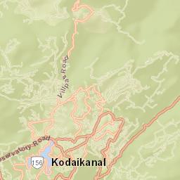 Kodaikanal Street Map