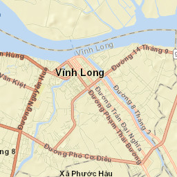 Vĩnh Long Street Map