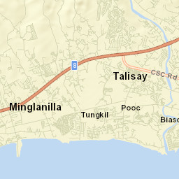 Minglanilla Street Map