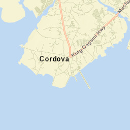 Cordova Street Map