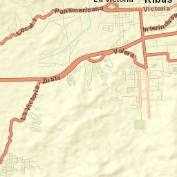 La Victoria Street Map