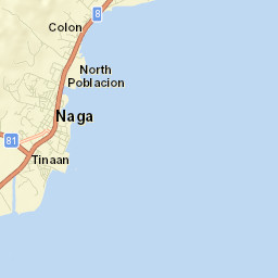 Naga Street Map