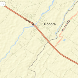 Pocora Street Map