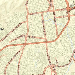 Valencia Street Map