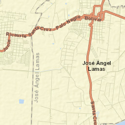 Palo Negro Street Map