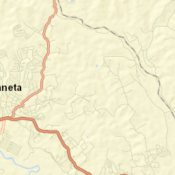 Cúa Street Map