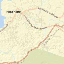 Point Fortin Street Map