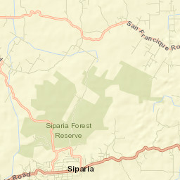 Siparia Street Map