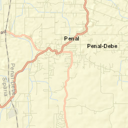 Ward of Siparia Street Map