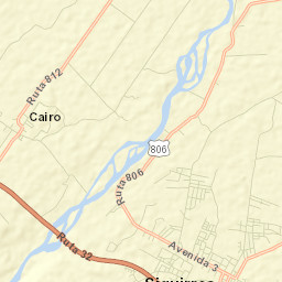 Siquirres Street Map