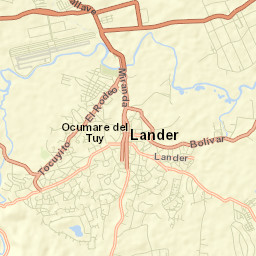 Ocumare del Tuy Street Map