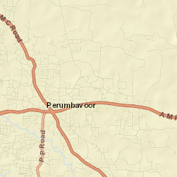 Perumbavoor Street Map