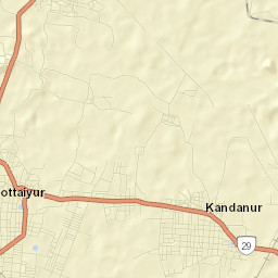 Kottaiyur Street Map