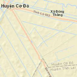 Cờ Đỏ Street Map