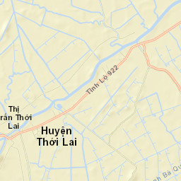 Thới Lai Street Map