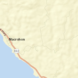 Macrohon Street Map