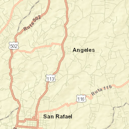 San Josecito Street Map