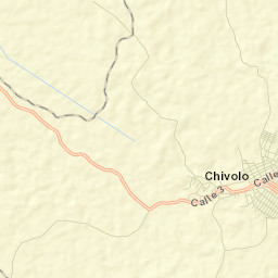 Chivolo Street Map
