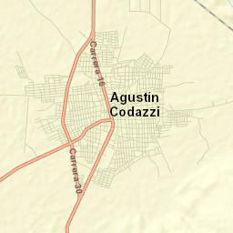 Agustín Codazzi Street Map