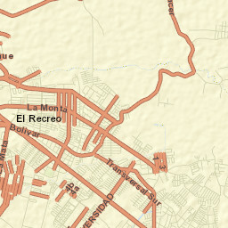 Los Rastrojos Street Map
