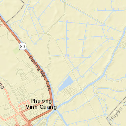 Rạch Giá Street Map